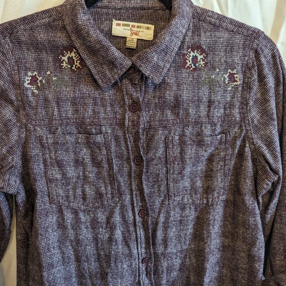 Triple Five Soul NYC women's long sleeve shirt - Picture 1 of 7